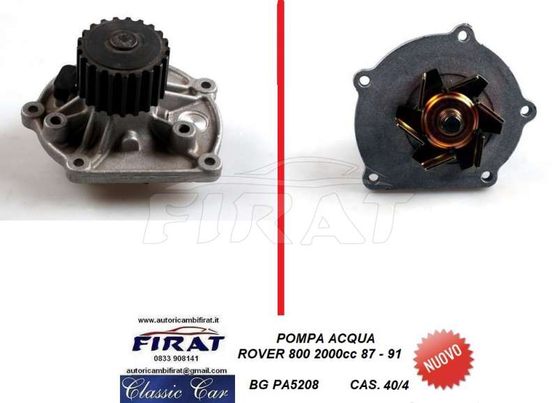 POMPA ACQUA ROVER 800 87-91 (PA5208)
